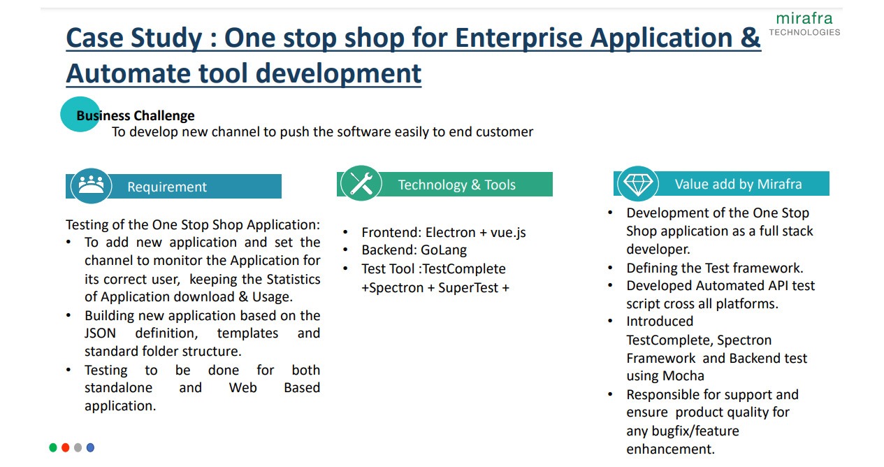 One stop shop for Enterprise Application & Automate tool development