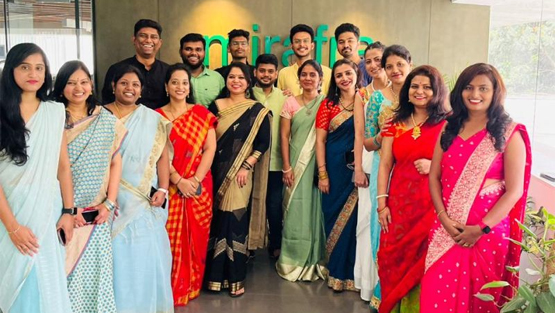 Mirafra came together to celebrate this festive season with the beats of Dandiya sticks, the swirl of colourful attire, and the resounding cheer that echoed through our Workplace.